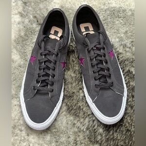 Converse One Star Pro OX Low Top Brown Suede Sneakers sz 11.5 EUC!